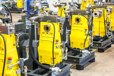 High-pressure pumps and units